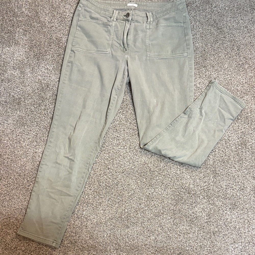 J. Jill Green Ankle Cropped Pants